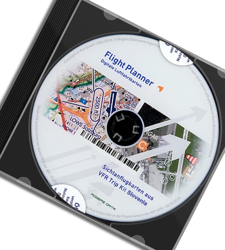 Digitale Karte Slowenien VFR Trip Kit 200k
