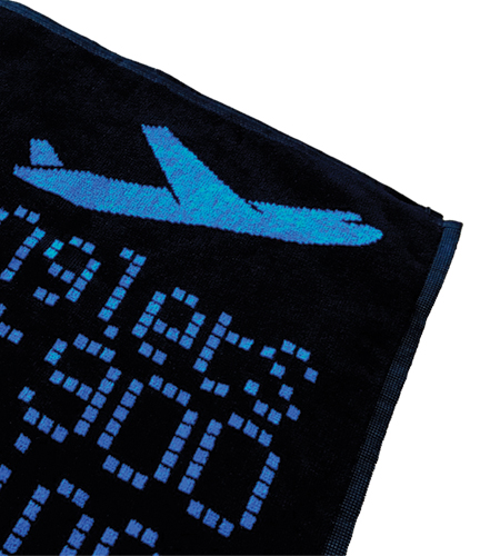 Departure Screen Badetuch Strandtuch