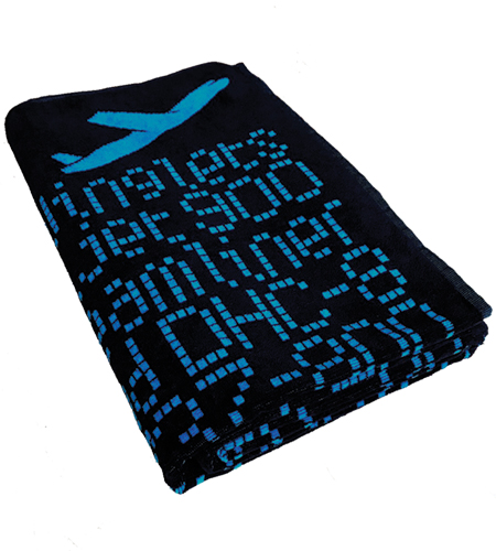 Departure Screen Badetuch Strandtuch