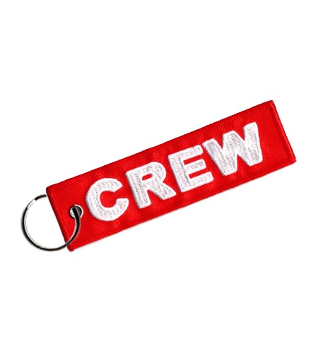 Rogers Data key chain crew red
