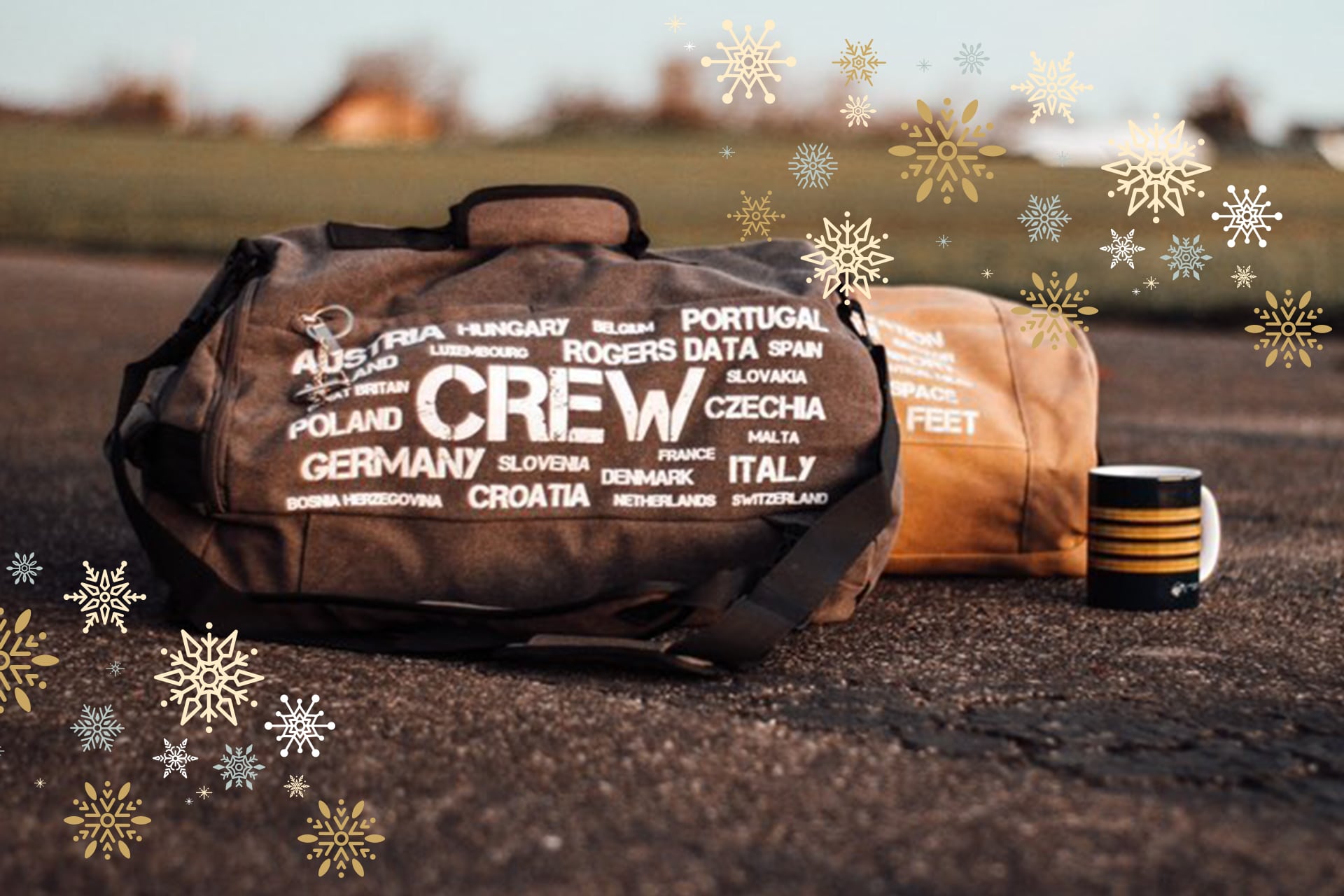 Rogers Data Weihnachtsgeschenk Sporttasche