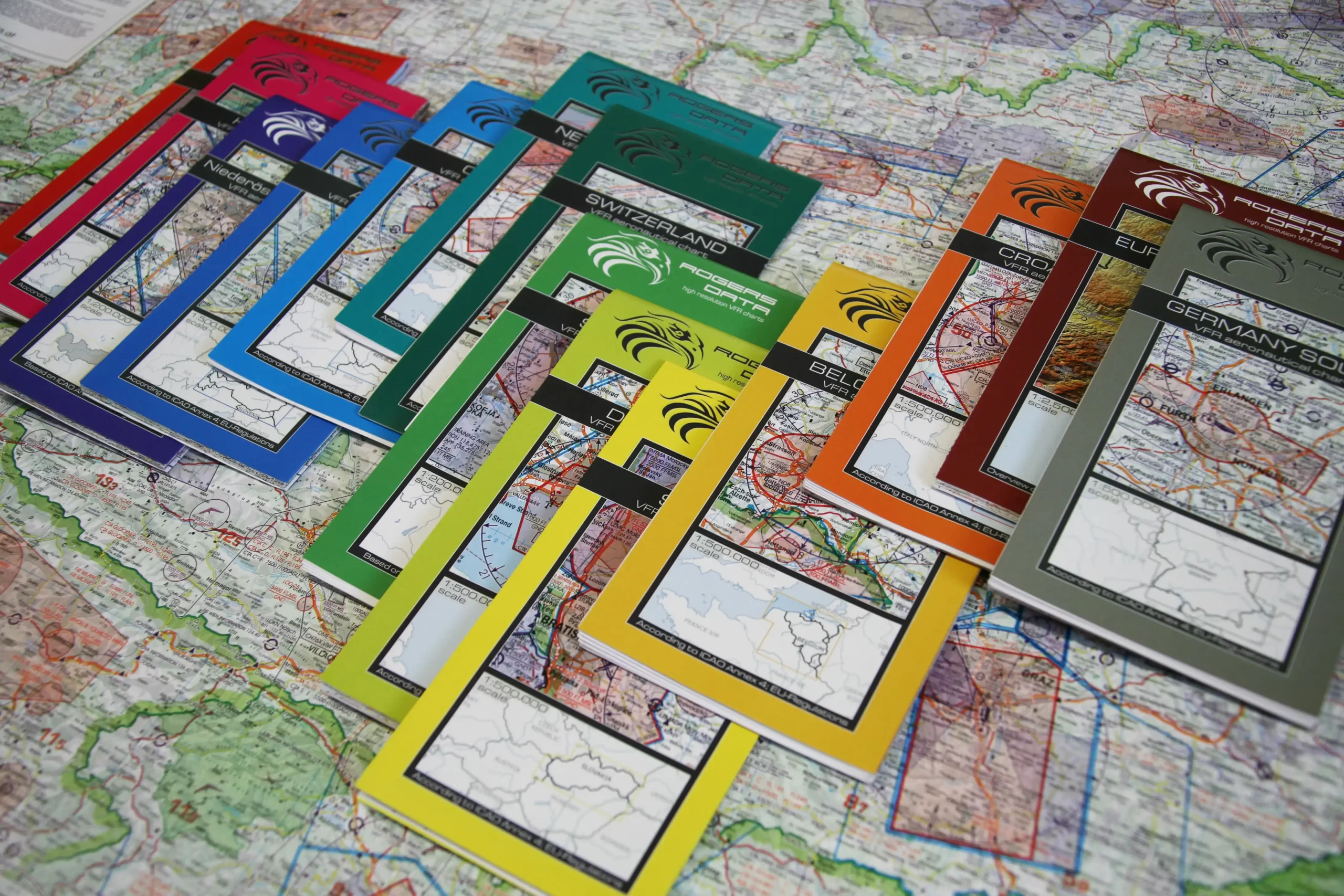 VFR ICAO Karten von Rogers Data