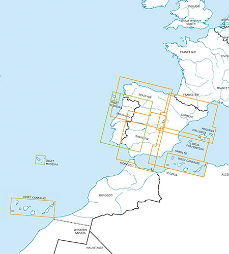 VFR Aeronautical ICAO Charts | Rogers Data Europe Charts