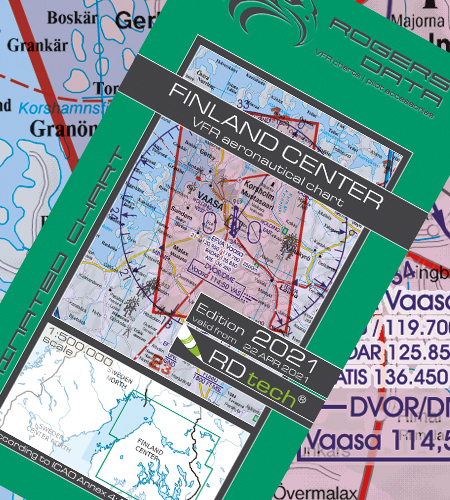 Finland Center VFR Aeronautical Chart – ICAO | Edition 2021