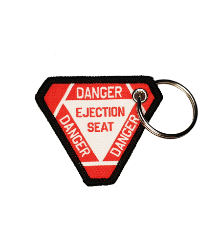Rogers Data Key chain Danger Ejection Seat