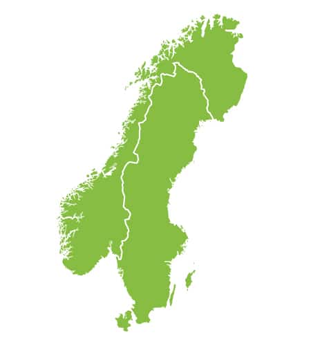 Sweden Norway VFR 500k Bundle Rogers Data