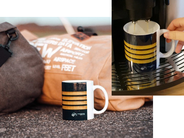 Pilot Cabin Accessories Coffee Mugs