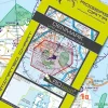 VFR ICAO Sichtflugkarte von Dänemark in 500k