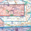 Anflugverfahren auf der 500k ICAO Karte von Dänemark