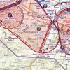 Anflugverfahren auf der VFR Karte von Italien in 500k