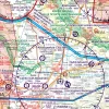TMA Nahkontrollbezirk auf der VFR Karte von Italien in 500k