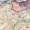 CTR Kontrollzone auf der ICAO Karte für Österreich in 500k