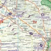 Luftsportgebiet in 500k auf der VFR Karte für Österreich
