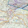 Luftsportgebiet auf der 200k ICAO Karte von Österreich