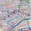 MATZ Flugplatzverkehrszone auf der Luftfahrkarte für Österreich in 500k