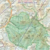 Naturschutzgebiet auf der VFR ICAO Karte von Österreich in 200k