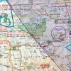 Naturschutzgebiet auf der Sichtflugkarte für Österreich in 500k