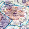 CTR Kontrollzone auf der Sichtflugkarte von Tschechien in 500k