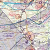 Luftsperrgebiet auf der 500k VFR Karte von Tschechien