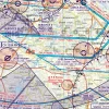 TMA Nahkontrollbezirk auf der 500k ICAO VFR Karte von Tschechien