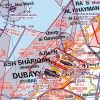 CTR Kontrollzone auf der 1000k ICAO Karte von UAE