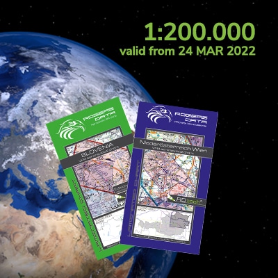 VFR ICAO Karten 2022 - 1:200.000