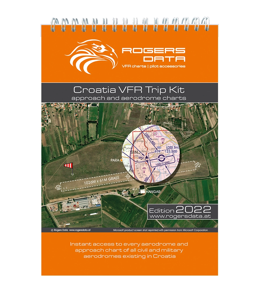 VFR Approach and Aerodrome Charts of Croatia