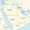 Blattschnitt der Saudi Arabien VFR Karte in 1000k