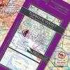 VFR ICAO Sichtflugkarte von der Türkei West in 1000k